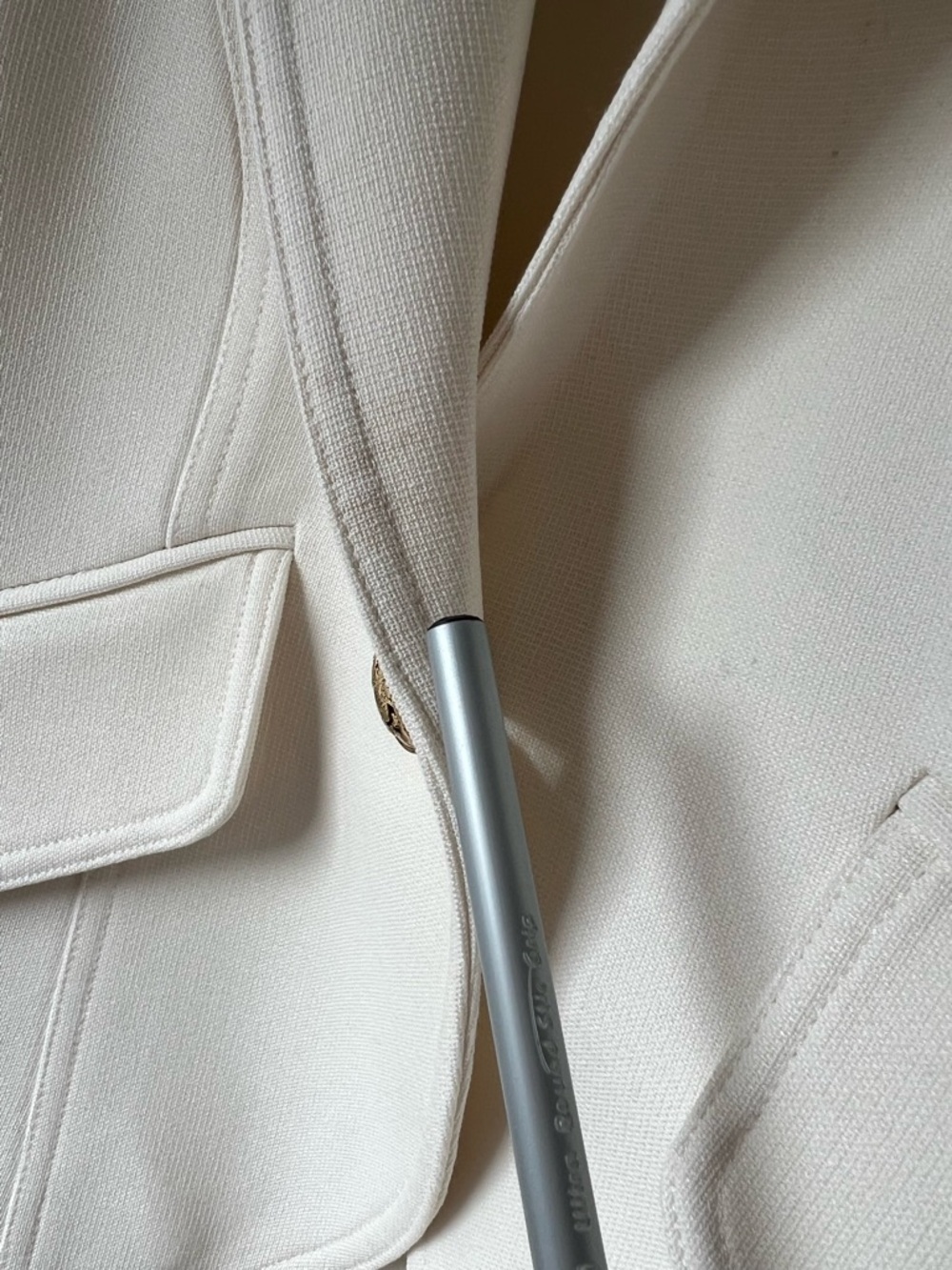 Smythe Women's Ivory Suit- like new - Picture 15 of 15